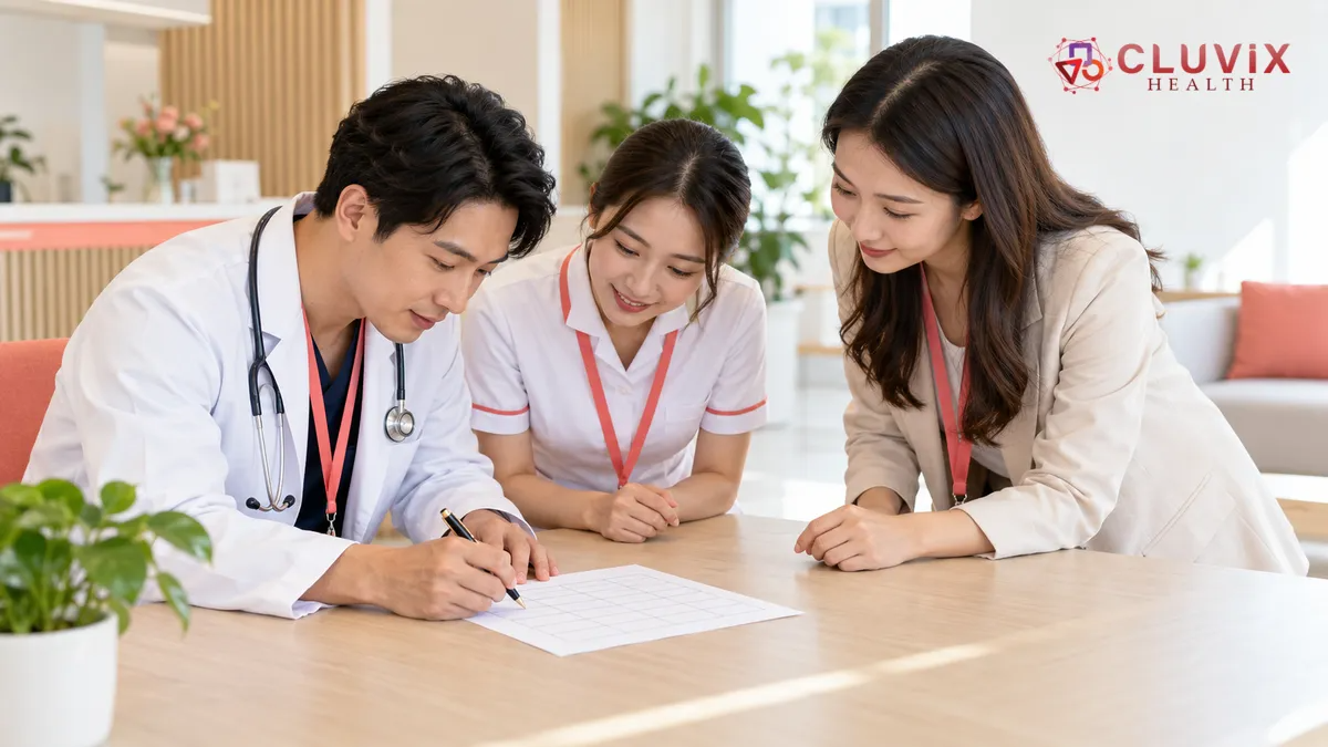 mẫu kế hoạch marketing phòng khám một trang có mục tiêu