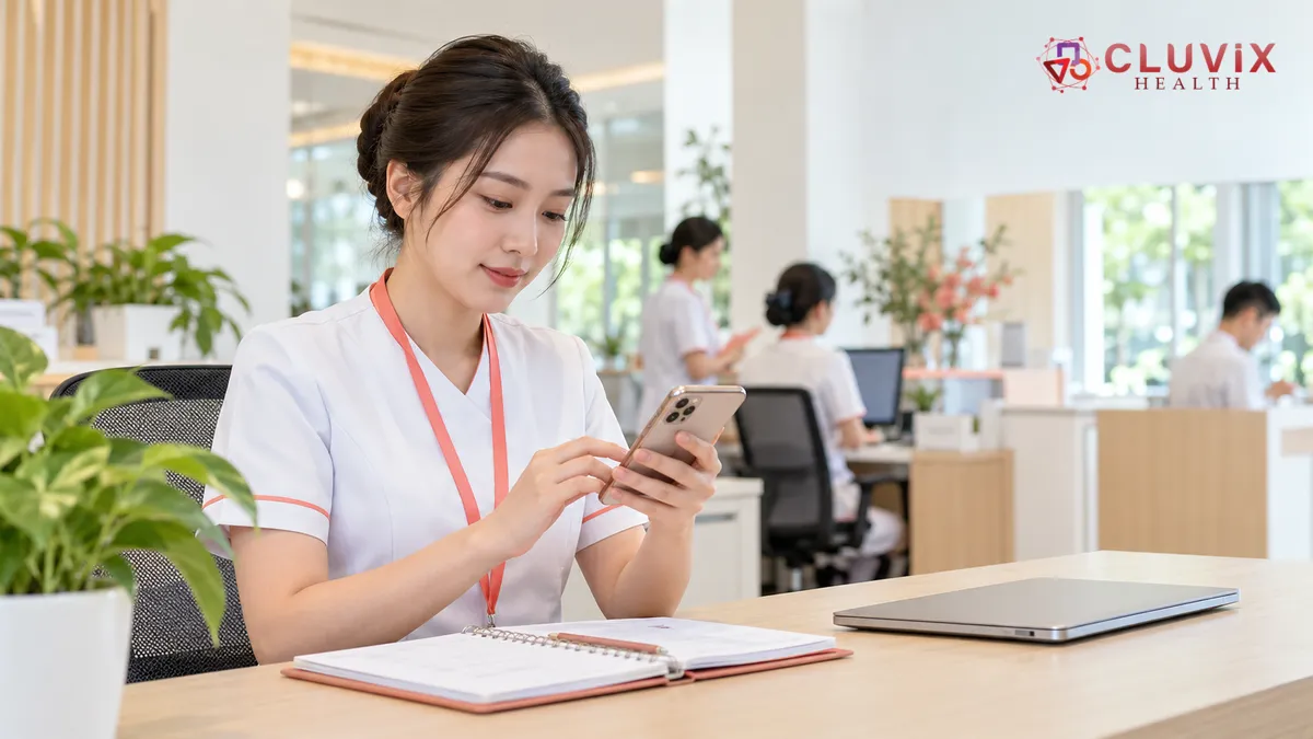 tư vấn viên chăm khách qua Zalo cá nhân trên điện thoại